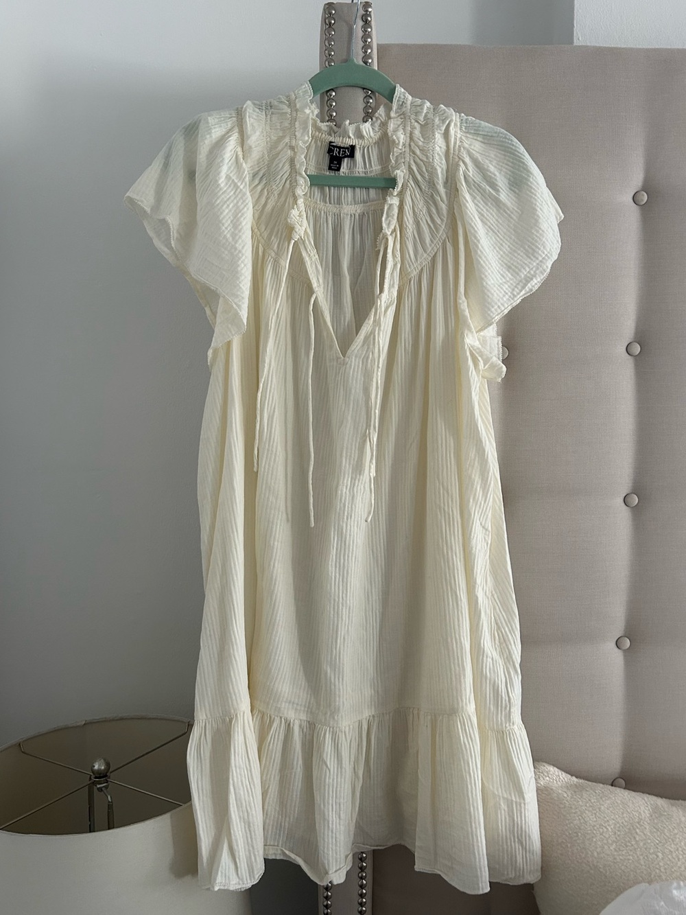 New J Crew airy gauzy babydoll dress 2X
